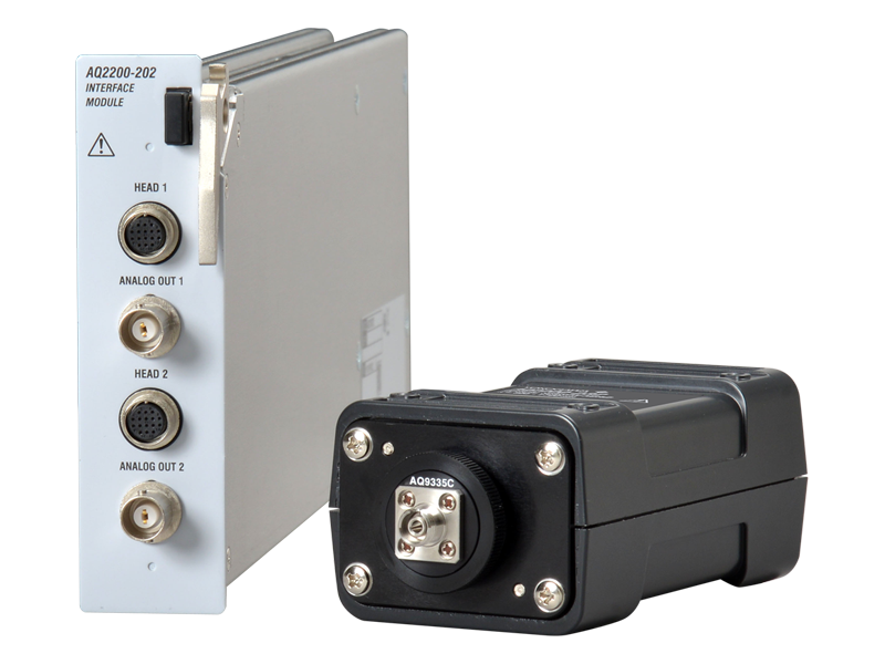 光傳感器頭（大直徑探測器 800~1700nm）接口模塊（2通道）